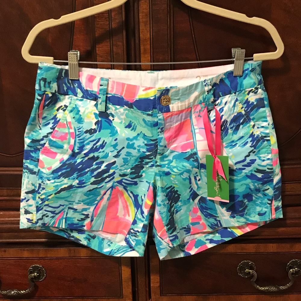 Lilly Pulitzer hey bay bay shorts